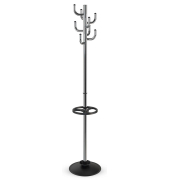 Kleiderständer MAULpolaris 9402596 silber Metall 8 Haken 36,5 x 177,0 cm