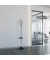 Kleiderständer MAULpolaris 9402596 silber Metall 8 Haken 36,5 x 177,0 cm