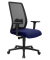 Bürostuhl EURO STAR 200, EU20OG260 Stoff blau, Gestell schwarz