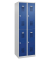 Spinde Basic Plus enzianblau, lichtgrau 088355-20 S10000, 4 Schließfächer 60,0 x 50,0 x 185,0 cm