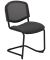 4 Nowy Styl Besucherstuhl Iso Ergo Mesh blau Stoff