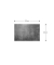Magnettafel 90,0 x 60,0 cm grau