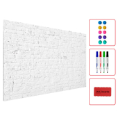Magnettafel 90,0 x 60,0 cm weiß