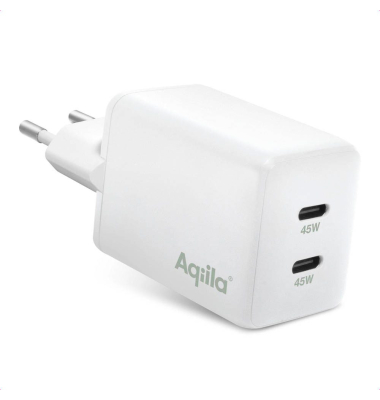 Chargebird W2 GaN-Ladeadapter weiß, 45 Watt