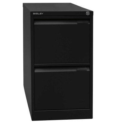 H&auml;ngeregistraturschrank 3623633 Office, schwarz, 2 Schubladen, 1-bahnig