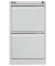 Hängeregistraturschrank 41,3 x 62,2 x 71,1 cm 2 Schubfächer lichtgrau