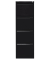 Hängeregistraturschrank 41,3 x 62,2 x 132,1 cm 4 Schubfächer schwarz