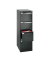 Hängeregistraturschrank 41,3 x 62,2 x 132,1 cm 4 Schubfächer schwarz