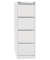 H&auml;ngeregistraturschrank 3643696 Office, verkehrswei&szlig;, 4 Schubladen, 1-bahnig