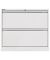 H&auml;ngeregistraturschrank DF2696 Office, verkehrswei&szlig;, 2 Schubladen, 2-bahnig