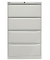 Hängeregistraturschrank DF4696 4Schubfächer verkehrsweiß