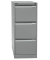 Hängeregistraturschrank 41,3 x 62,2 x 101,6 cm 3 Schubfächer silber