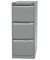 H&auml;ngeregistraturschrank 3633355 Office, silber, 3 Schubladen, 1-bahnig
