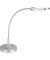 LED-Schreibtischlampe, silber, mit Standfu&szlig;