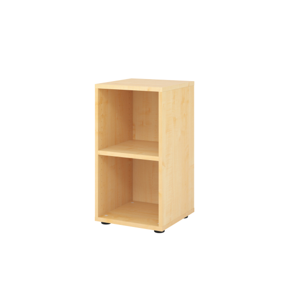 4032062184172 - VERA-ZWO - Büroregal HxBxT 748 x 400 x 400 mm 2 Ordnerhöhen Ahorn-Dekor kaiserkraft