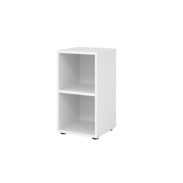 4032062184196 - VERA-ZWO - Büroregal HxBxT 748 x 400 x 400 mm 2 Ordnerhöhen weiß kaiserkraft