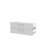 Schubladen-Set 80cm 1OH BS grau