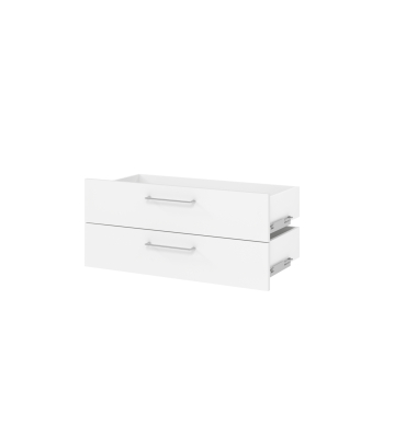 Schubladen-Set 80cm 1OH BS weiß