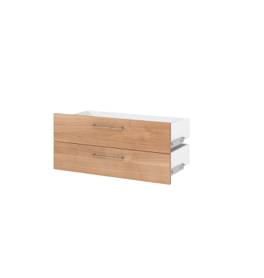 Schubladen-Set 80cm 1OH BS nussbaum