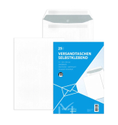 Versandtaschen 30002515, C4, ohne Fenster, haftklebend, 90g, weiß