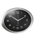 Wanduhr 186-11 oval si/sw