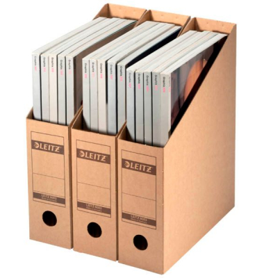 Archiv-Stehsammler Premium 60830000, A4, braun, Wellpappe