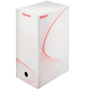 Archivbox 128602, weiß, Karton