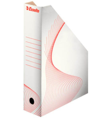 Archiv-Stehsammler 493222, A4, weiß, Wellpappe Archiv-Stehsammler 493222, A4, weiß, Wellpappe