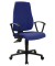 Bürostuhl MAXX 500, M500RG26 Stoff blau, Gestell schwarz