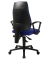 Bürostuhl MAXX 500, M500RG26 Stoff blau, Gestell schwarz