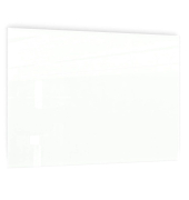 Glas-Magnettafel 60,0 x 40,0 cm weiß