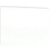 Glas-Magnettafel 90,0 x 60,0 cm weiß