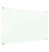 Glas-Magnettafel 150,0 x 100,0 cm weiß