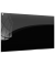 Glas-Magnettafel 60,0 x 40,0 cm schwarz