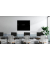 Glas-Magnettafel 100,0 x 80,0 cm schwarz