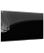 Glas-Magnettafel 80,0 x 60,0 cm schwarz