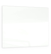 Glas-Magnettafel 80,0 x 60,0 cm weiß