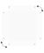Glas-Magnettafel 150,0 x 100,0 cm transparent