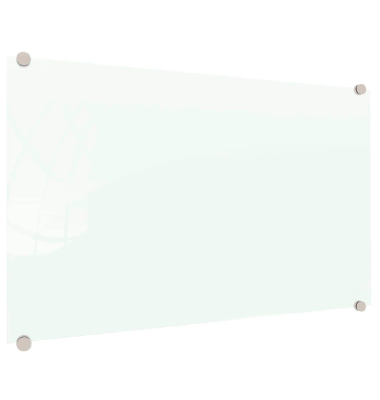 Glas-Magnettafel 100,0 x 70,0 cm weiß