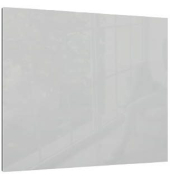 Glas-Magnettafel 50,0 x 50,0 cm grau