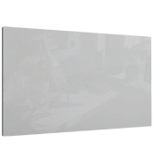 Glas-Magnettafel 60,0 x 40,0 cm grau