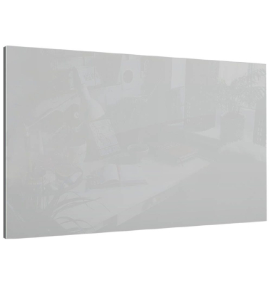 Glas-Magnettafel 60,0 x 40,0 cm grau