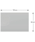 Glas-Magnettafel 120,0 x 90,0 cm grau