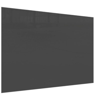 Glas-Magnettafel 100,0 x 80,0 cm dunkelgrau