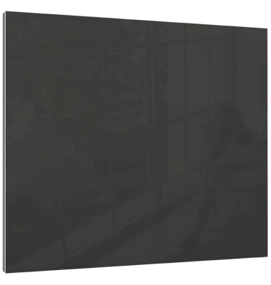 Glas-Magnettafel 45,0 x 45,0 cm dunkelgrau