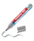 Flipchartmarker 385 effect, 4-385026, silbergrau, 1-5mm Pinselspitze