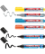 Flipchartmarker Set 4-385-380-383-6 sort 6St