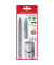 Bleistift-Set GRIP Set, 111996, Härte B, 4,5mm, silbergrau