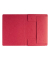 Eckspannmappe 24007-01, A4 rot Karton 335g, f&uuml;r ca. 150 Blatt  (80 g/m&sup2;), mit 3 Einschlagklappen