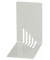 Buchstützen 3501082 8,5x14x14cm (BxTxH) Metall grau